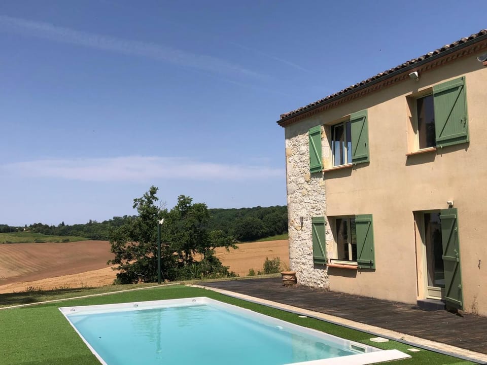 Property building, Pool view, Swimming pool