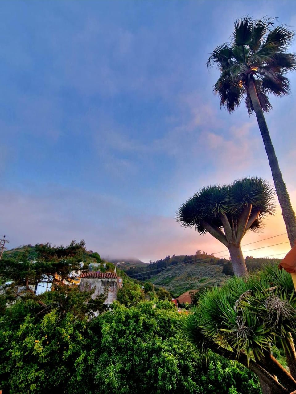 Natural landscape, Sunset