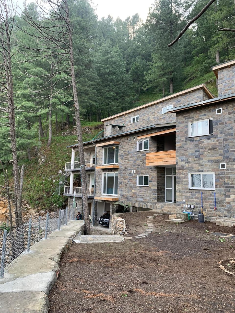 Property building, Spring, Day, Natural landscape