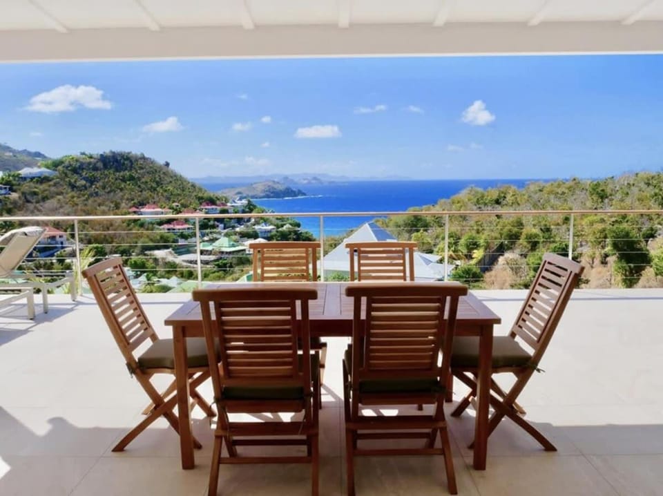 Heart of Flammands Villa offers Lovely Sea Views Villa in Saint Barthélemy
