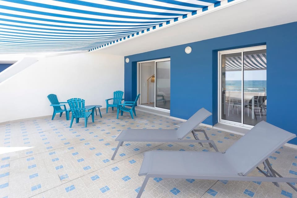 Sublime appartement face à la mer avec accès plage Apartment in Palavas-les-Flots