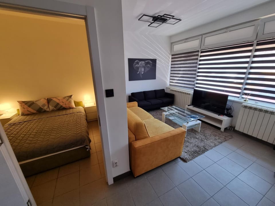 TV and multimedia, Living room, Photo of the whole room, Seating area, Bedroom