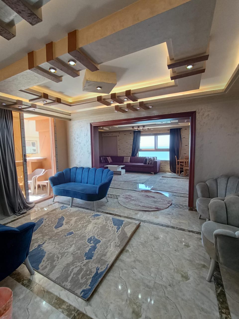 شقة بانوراما بحر المندرة اسكندرية للعائلات فقط Apartment in Alexandria