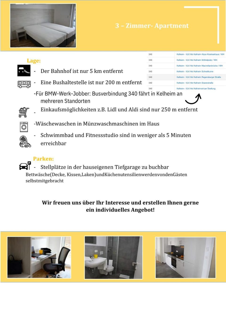 Zimmer in Wohngemeinschaft im Land of Living Regensburg Apartment in Bavaria