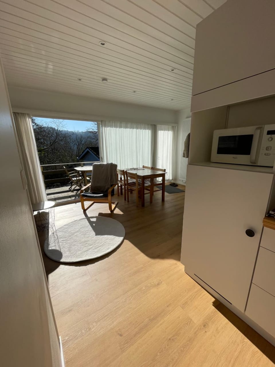 Kitchen or kitchenette, Dining area