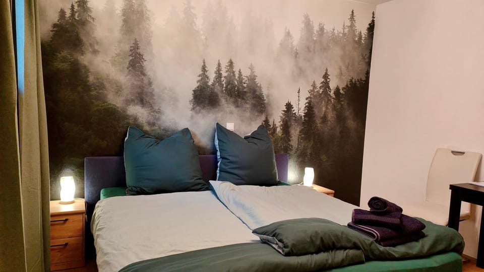 Bed, Bedroom