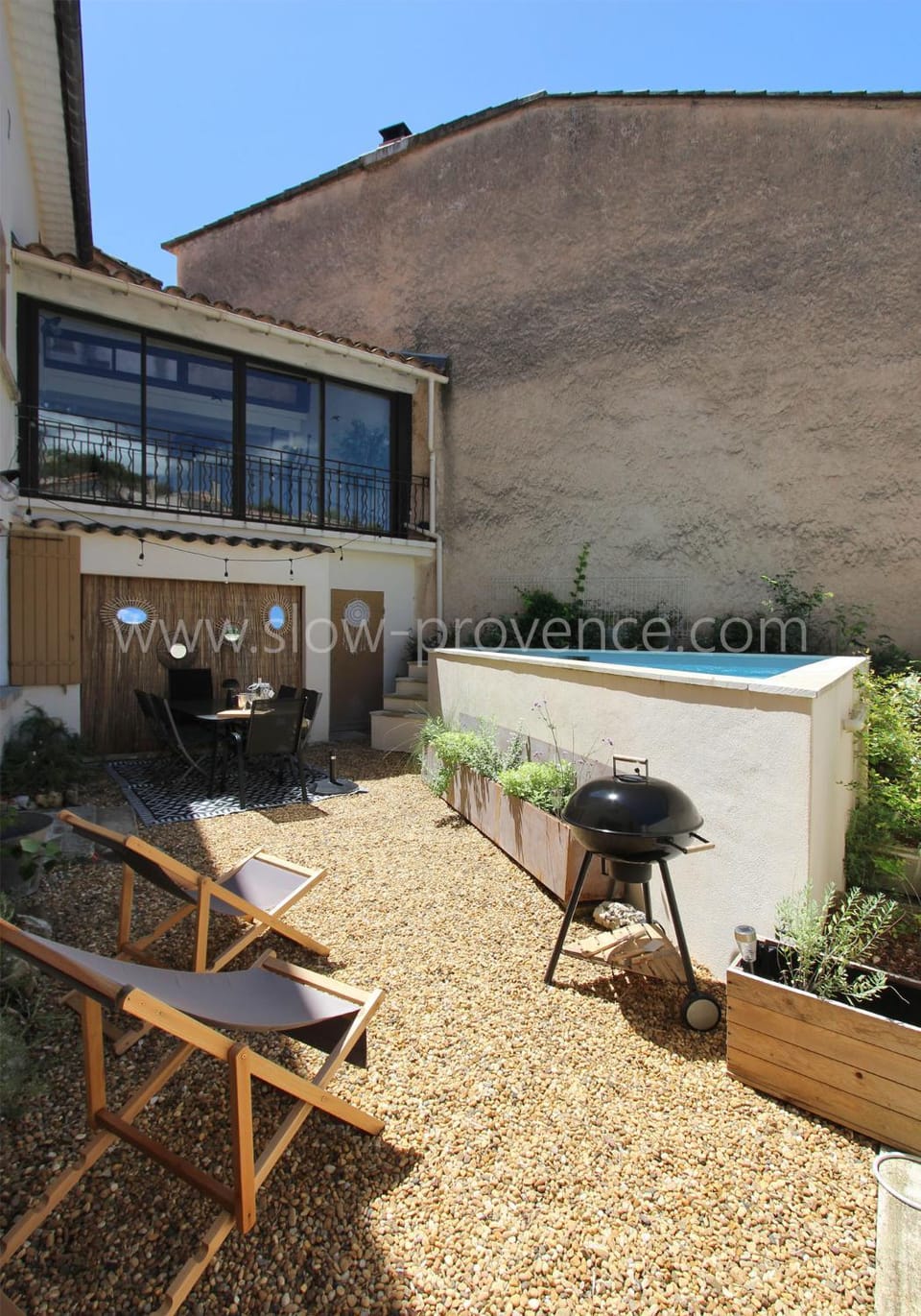 Garden, Swimming pool, sunbed