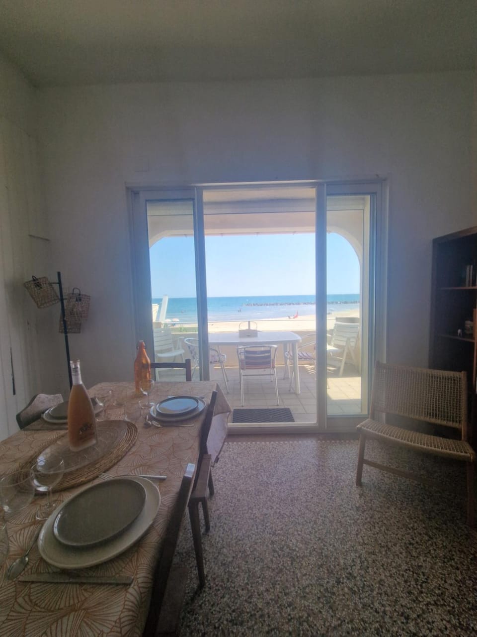 Natural landscape, Dining area, Sea view