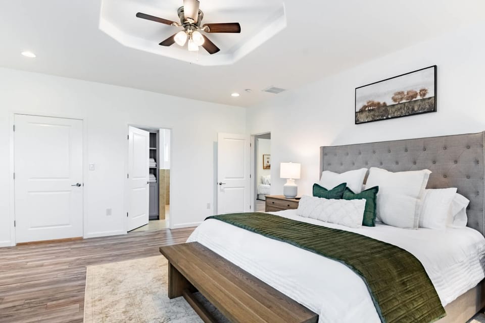 Bed, Bedroom