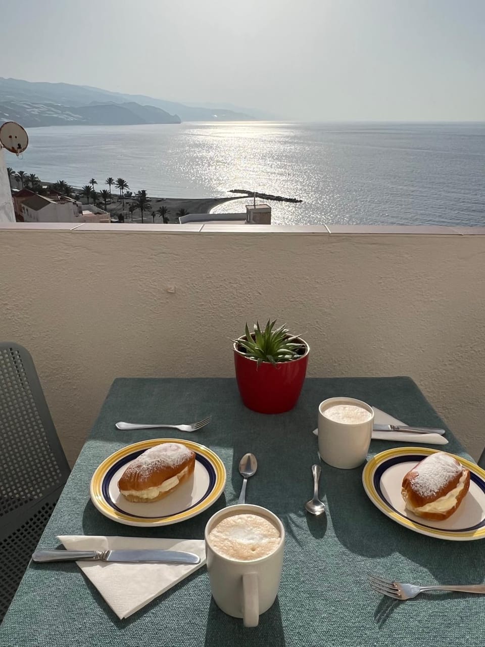 View (from property/room), Balcony/Terrace, Sea view