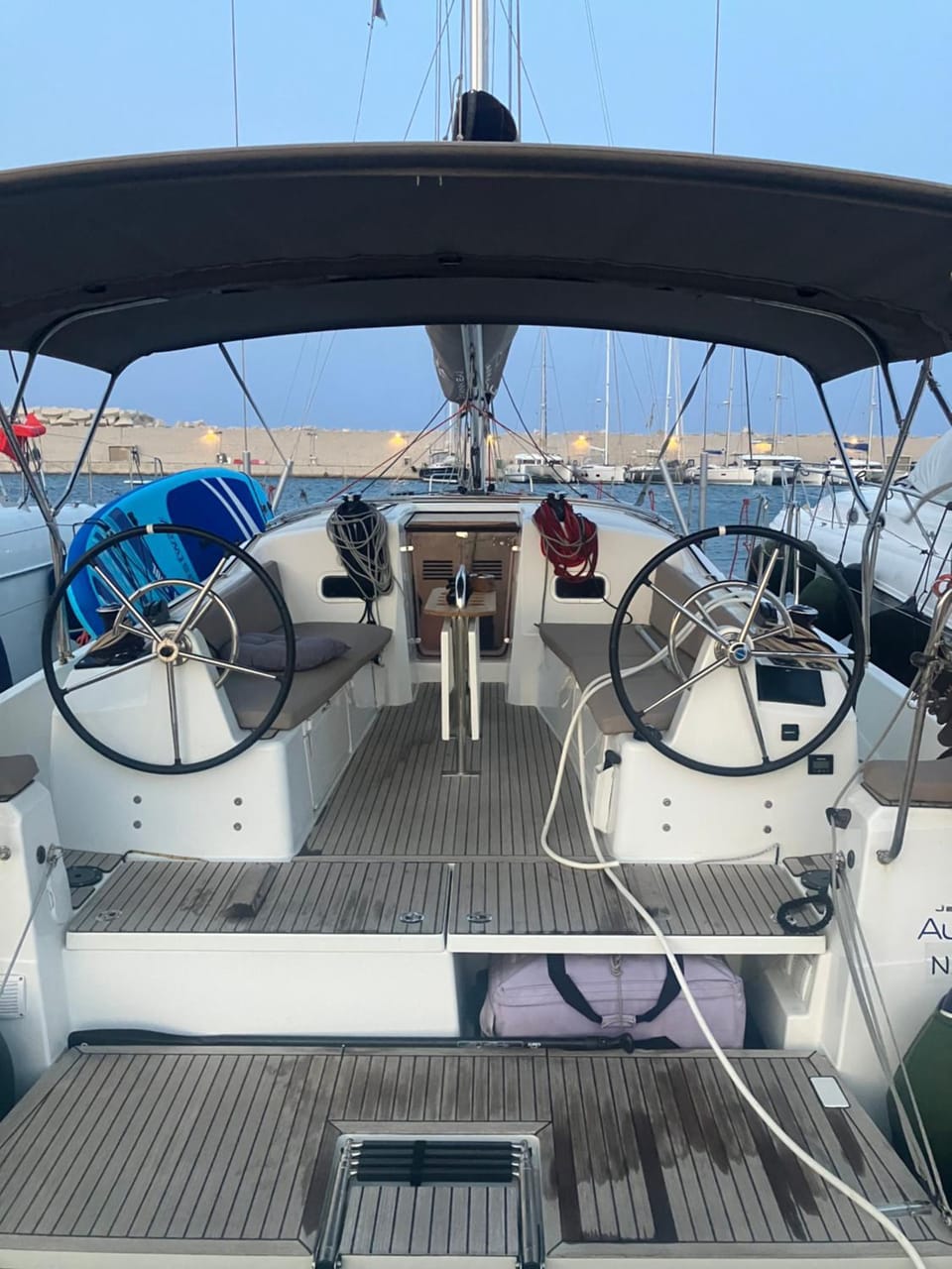 Aurora Sailing Getaway 2 or more Day Cruises in the Greek Islands Docked boat in Peloponnese, Western Greece and the Ionian