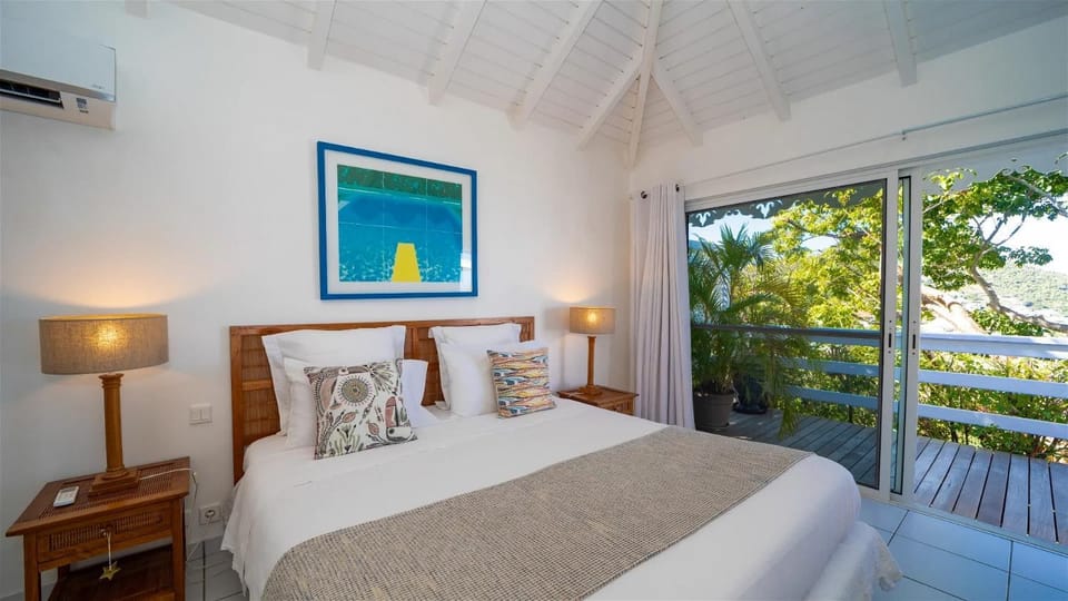 Comfortable Villa With Views Over Lorient Bay Villa in Gustavia