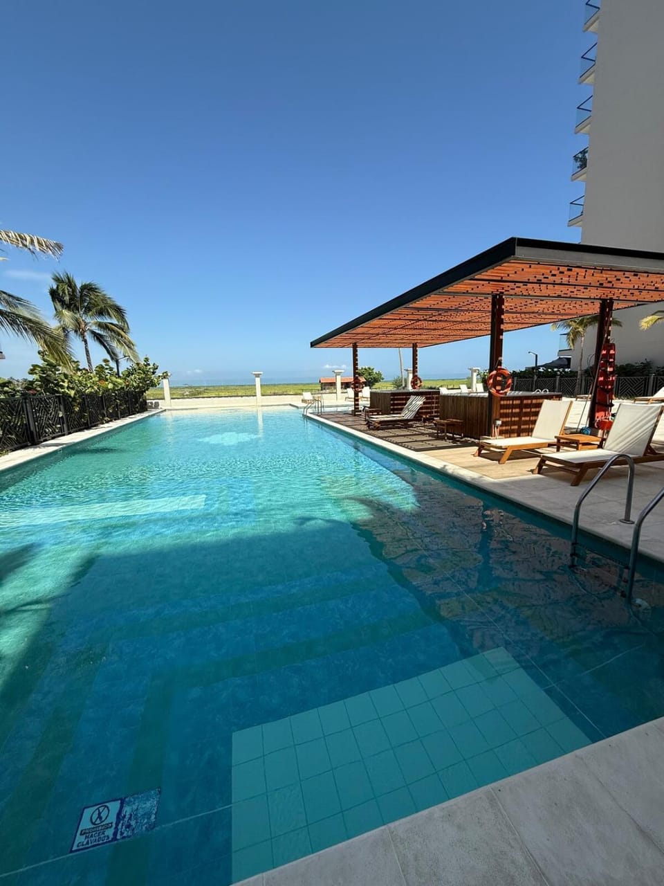 Pool view, Swimming pool