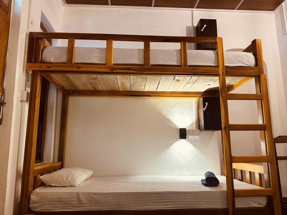 Bed, locker