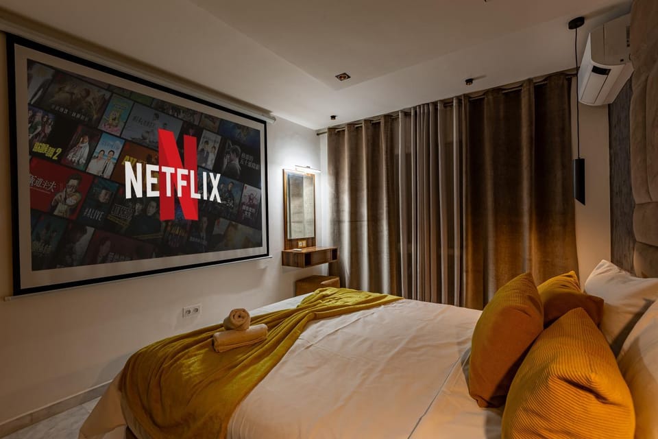 Luxury CINÉMA-BEDROOM AK04 Guéliz-TopCenter Apartment in Marrakesh