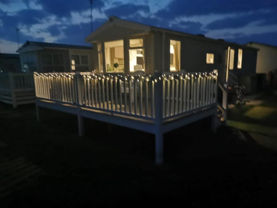Property building, Patio, Night, View (from property/room), Balcony/Terrace