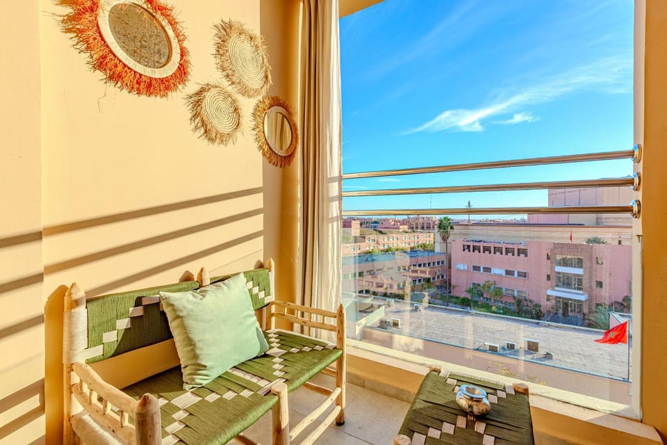 GUELIZ city center Perfect location with nice view Apartment in Marrakesh