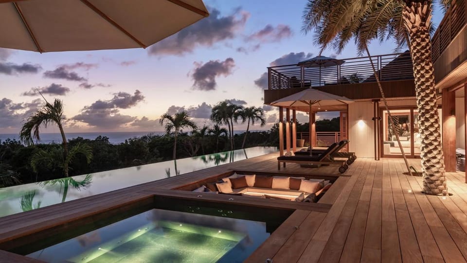 Tropical Retreat With Private Infinity Pool Villa in Saint Barthélemy