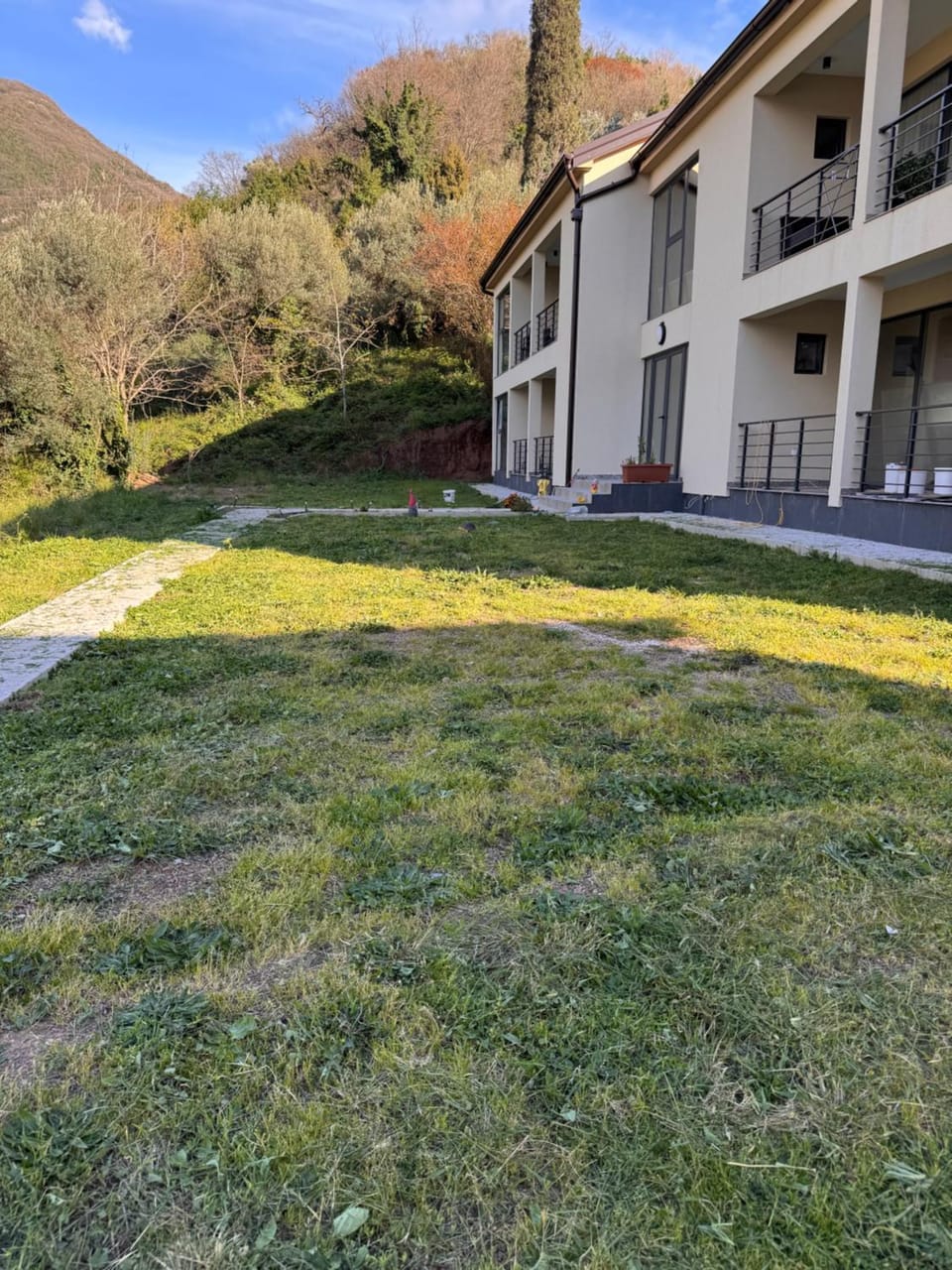 Property building, Garden view