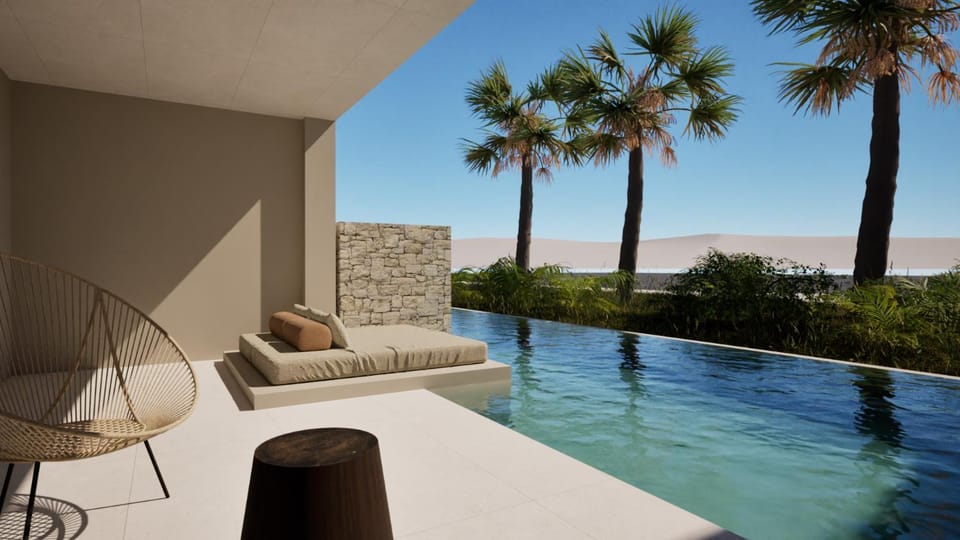 Day, View (from property/room), Balcony/Terrace, Pool view, Swimming pool, sunbed