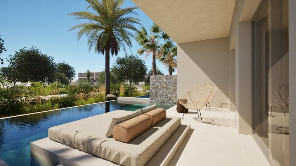 Patio, Day, Balcony/Terrace, Garden view, Pool view, Swimming pool, sunbed