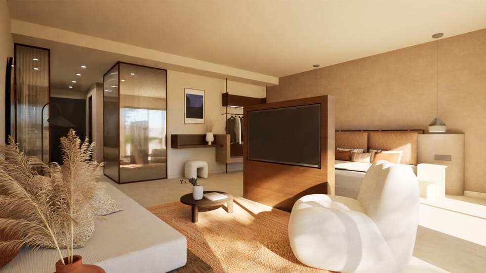 Bed, Living room, Photo of the whole room, Bedroom, wardrobe