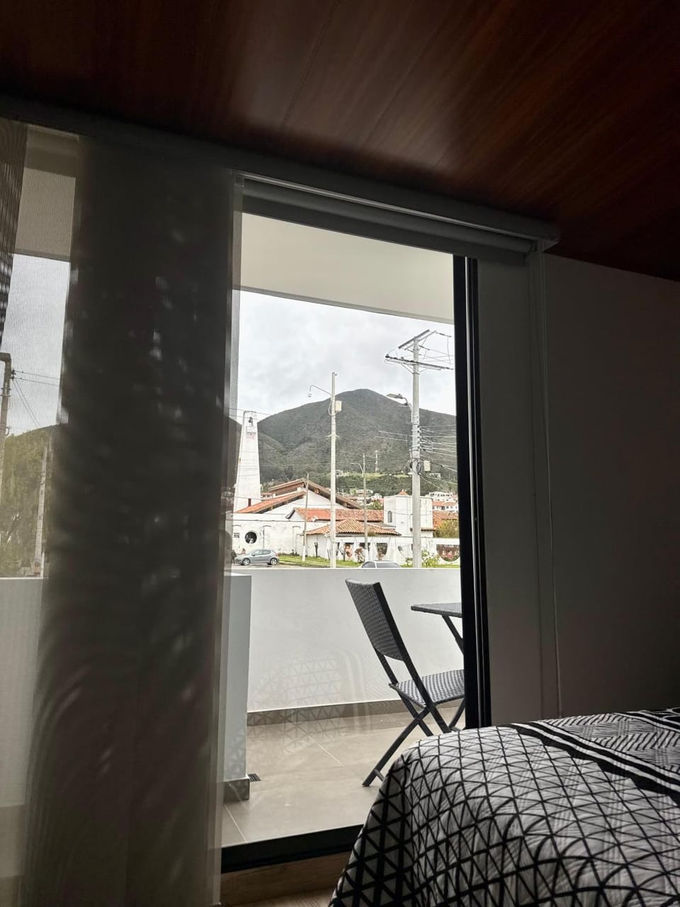Bed, View (from property/room), Photo of the whole room, Bedroom, Mountain view