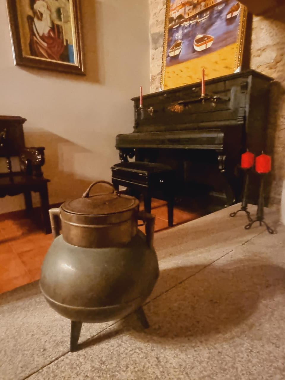 fireplace