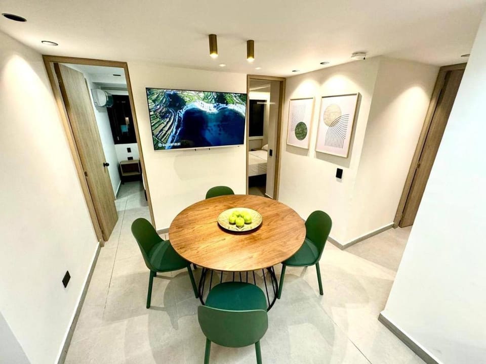 L301 4BR Lleras Park Apt Rooftop Jacuzzi AC Apartment in Medellin