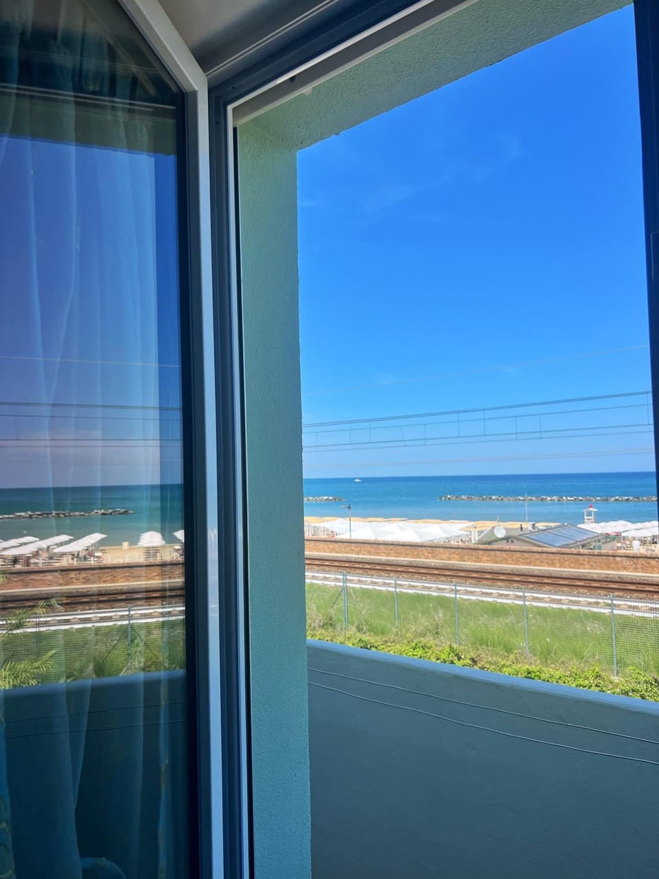 View (from property/room), Balcony/Terrace, Beach, Sea view