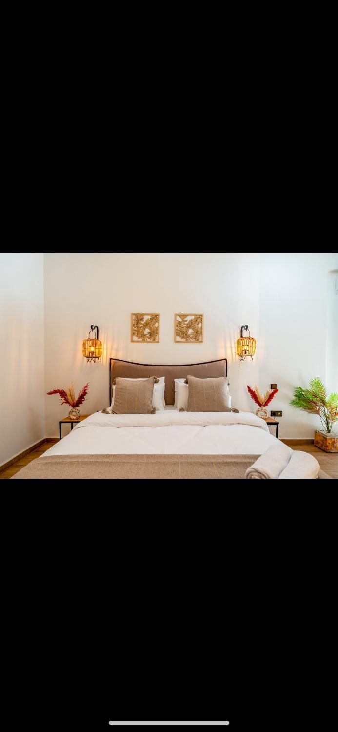 Évasion urbain de luxe climatisation fibre Apartment in Marrakesh