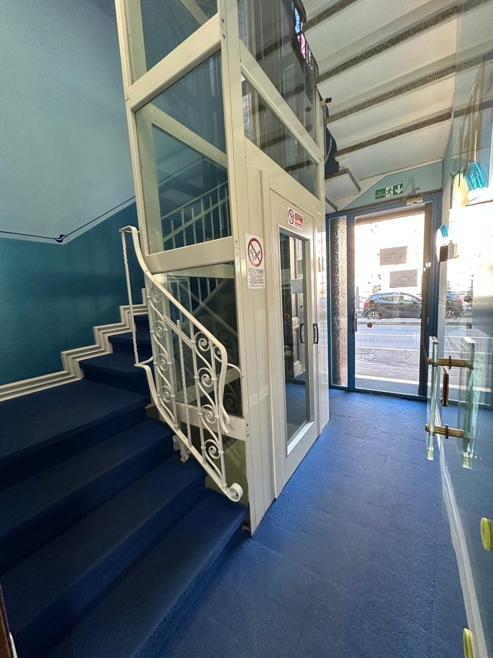 Day, elevator