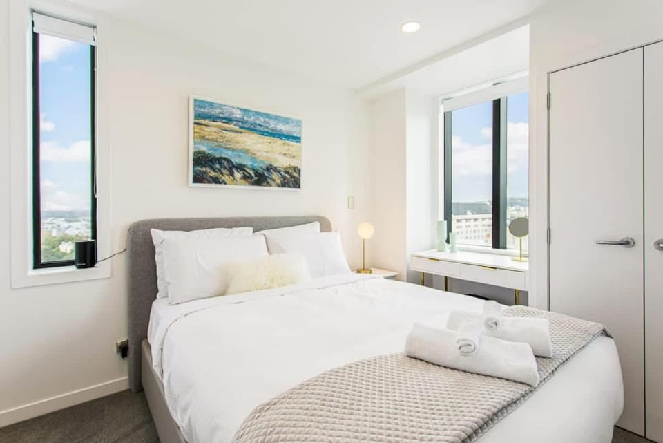 Modern 2BR in CBD w Full Amenities- Zodiak Stays Apartment in Auckland