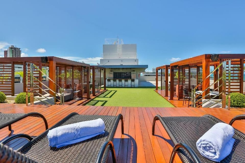 Flat in Hotel 8th Floor and Sea View 95m from the Waterfront Apartment in João Pessoa