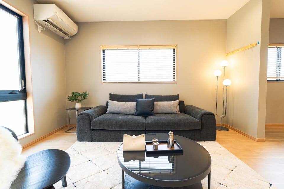 Living room, air conditioner