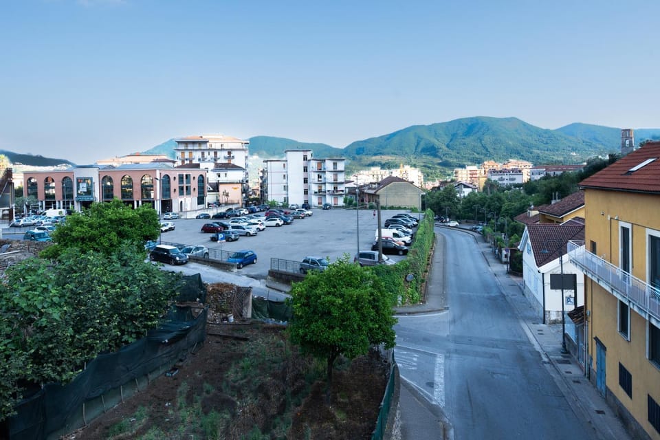 Bird's eye view, City view, Location, Parking