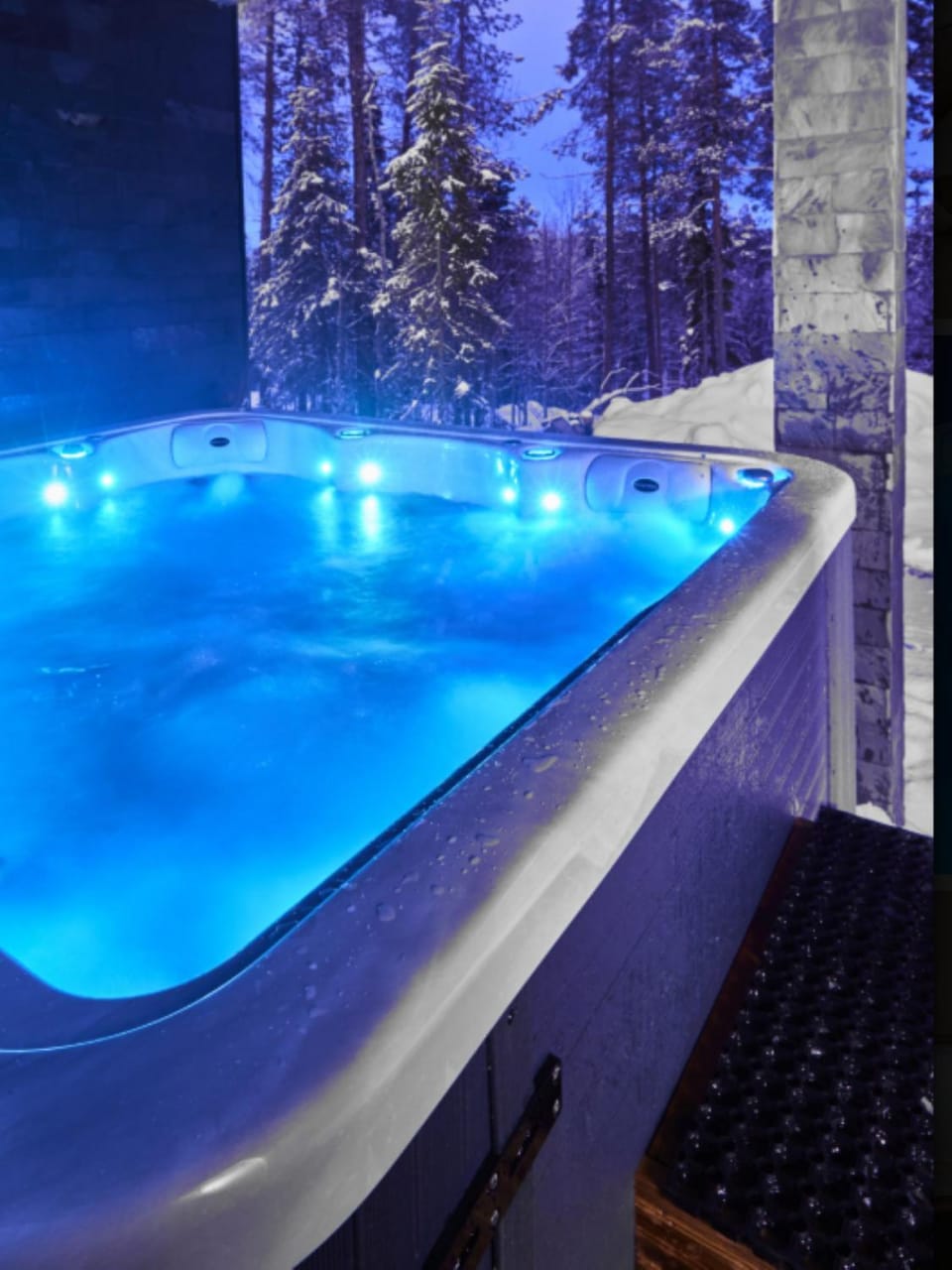 Natural landscape, Hot Tub, View (from property/room), Balcony/Terrace