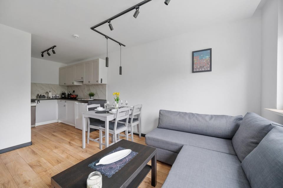 Kitchen or kitchenette, Living room, Seating area