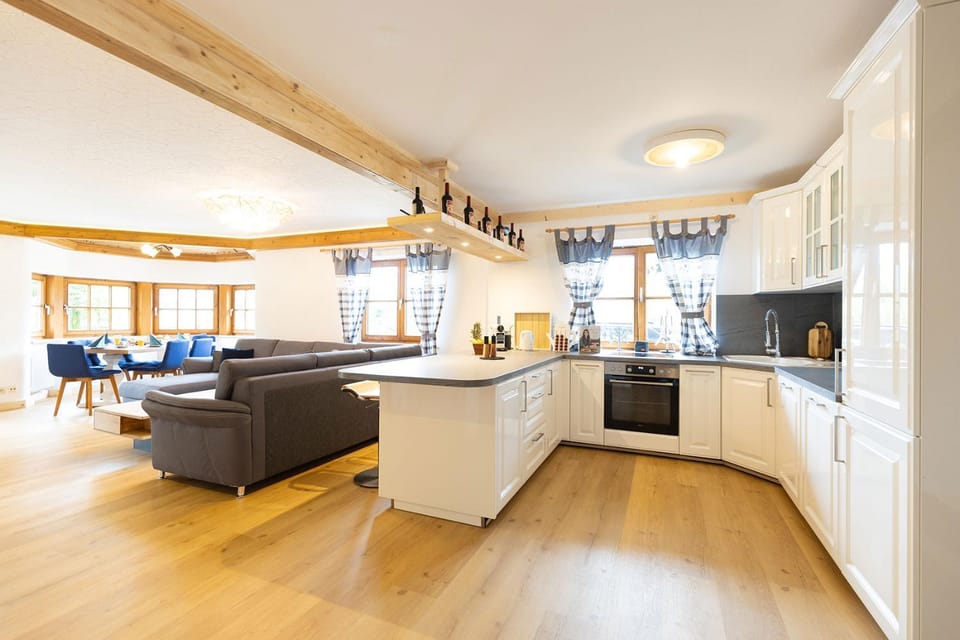 Kitchen or kitchenette, Photo of the whole room, oven