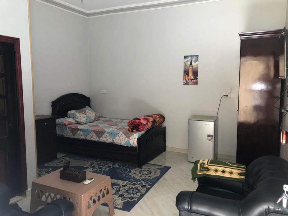 Bed, Photo of the whole room, Seating area, Bedroom