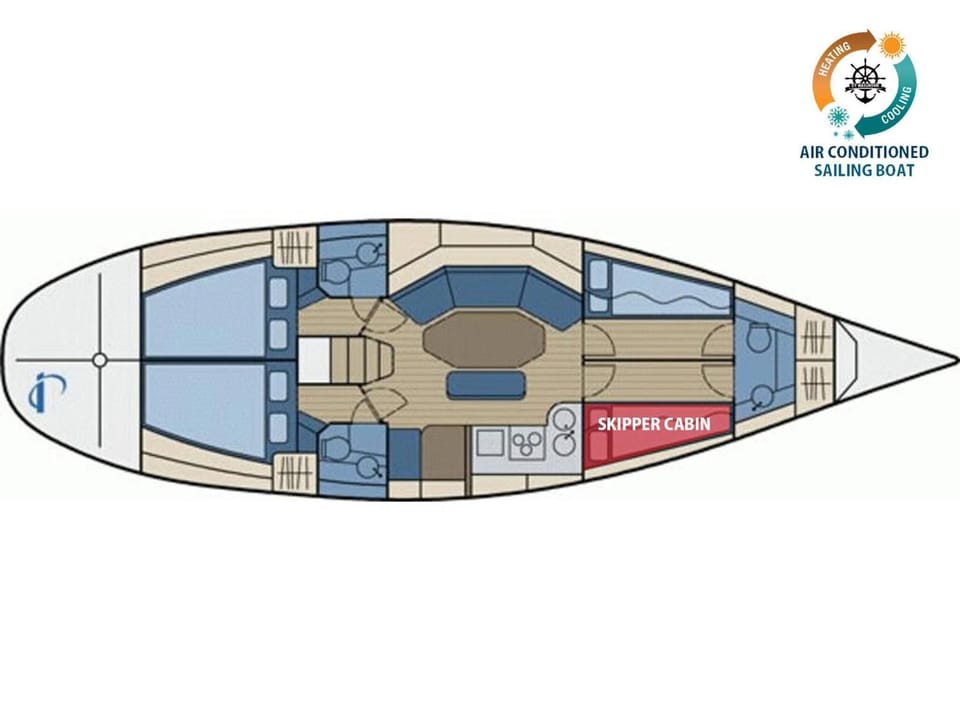 Sailing holiday in Croatia - private sailing yacht 14m House in Split