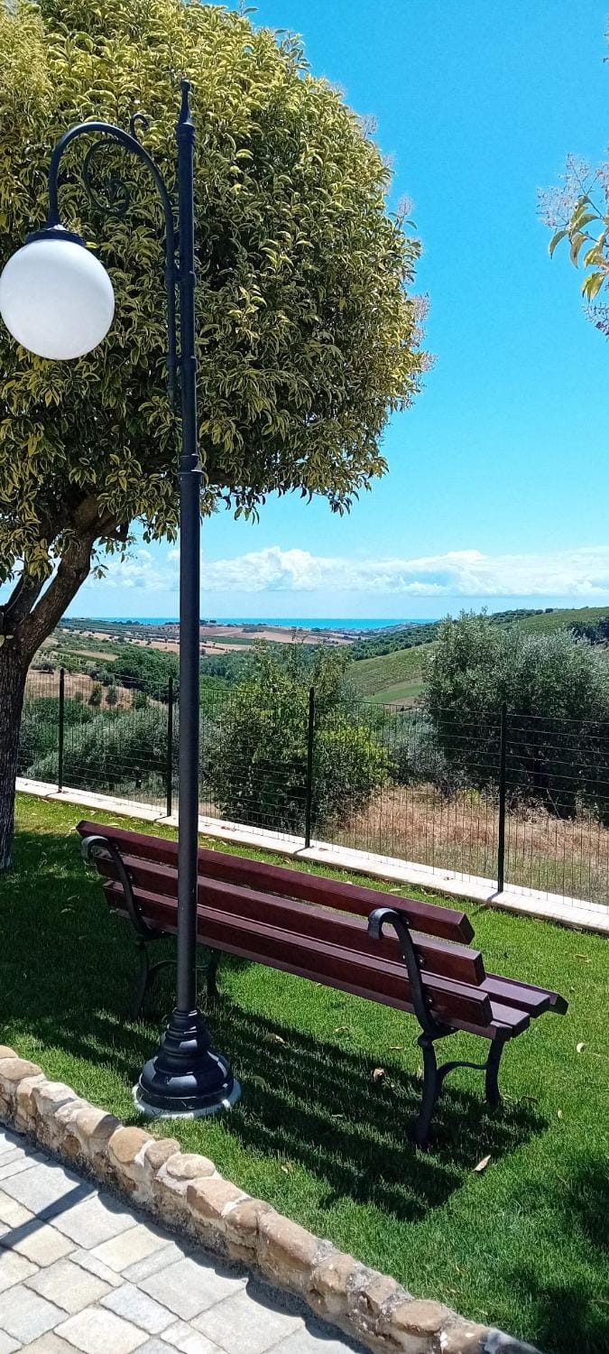 Natural landscape, Garden view, Sea view