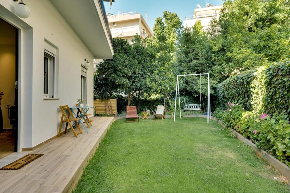 Garden Level Gem in the City Apartment in Central Athens Regional Unit, Greece