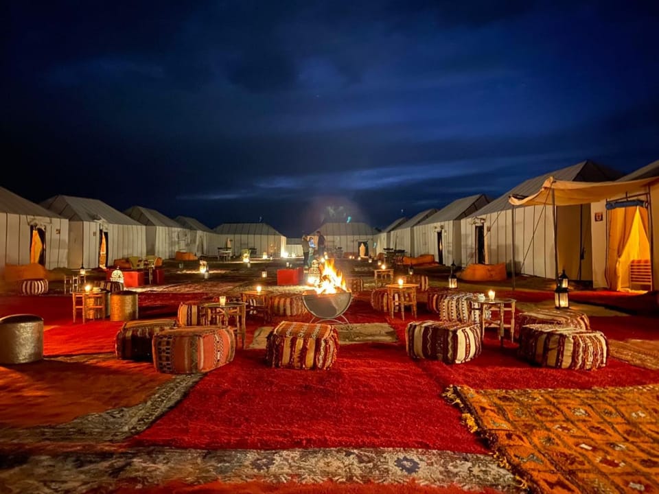 lina safari luxury camp Luxury tent in Morocco