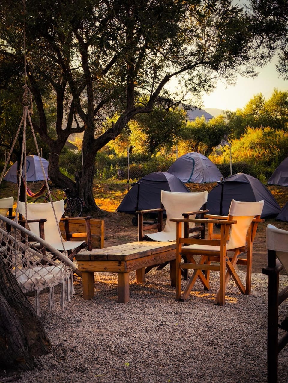 Camping Qeparo Campground/ 
RV Resort in Vlorë County, Albania