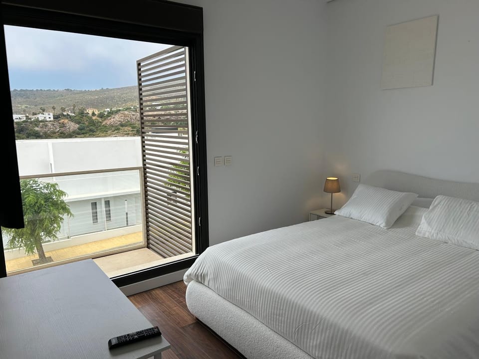 Property building, Living room, Bedroom