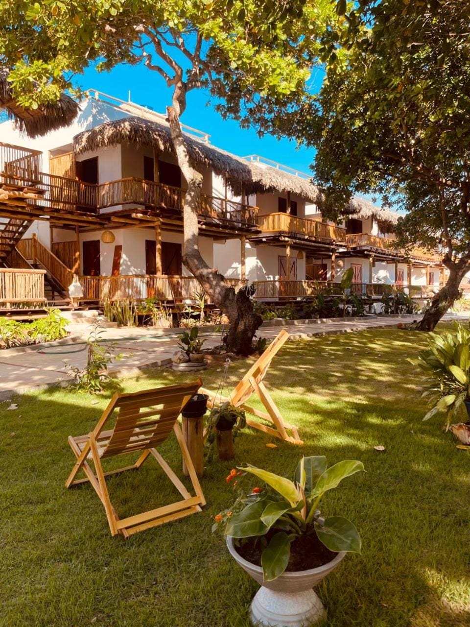 Property building, Garden view