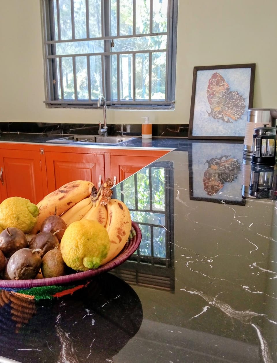 Coffee/tea facilities, Kitchen or kitchenette, Decorative detail