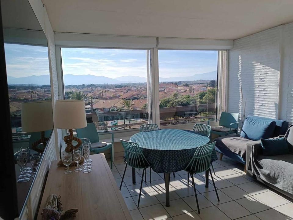 Appartement climatisé accès direct plage Apartment in Saint-Cyprien