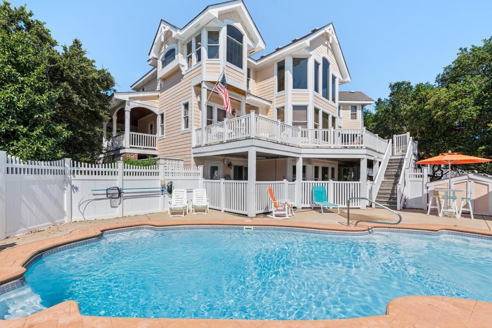 Perfect Peach House in Corolla